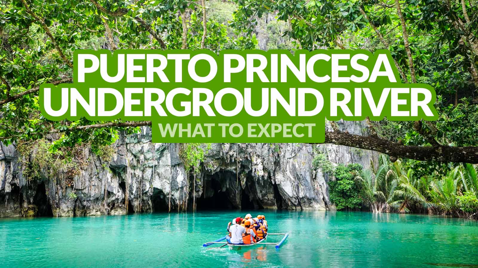 Underground river Palawan Filipine