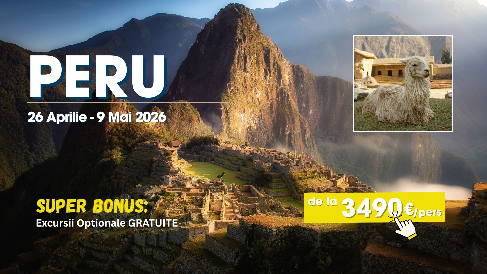 Circuit PERU 26 Aprilie – 9 Mai 2026 Circuit PERU 26 Aprilie – 9 Mai 2026