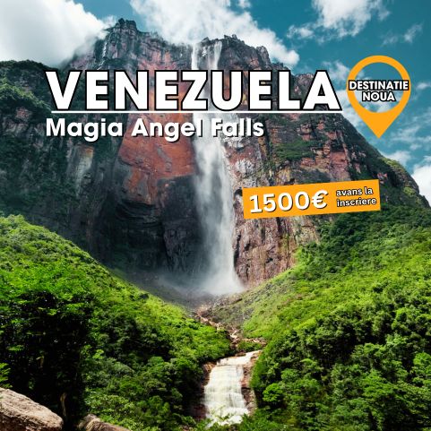 Circuit VENEZUELA: In inima naturii tropicale 20 Ianuarie - 05 Februarie 2027