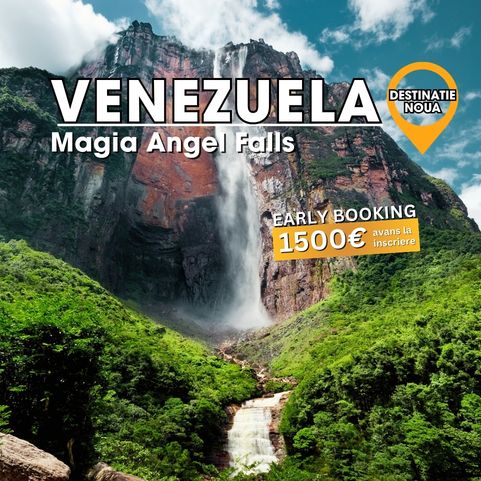 Circuit VENEZUELA: In inima naturii tropicale 20 Ianuarie - 05 Februarie 2027
