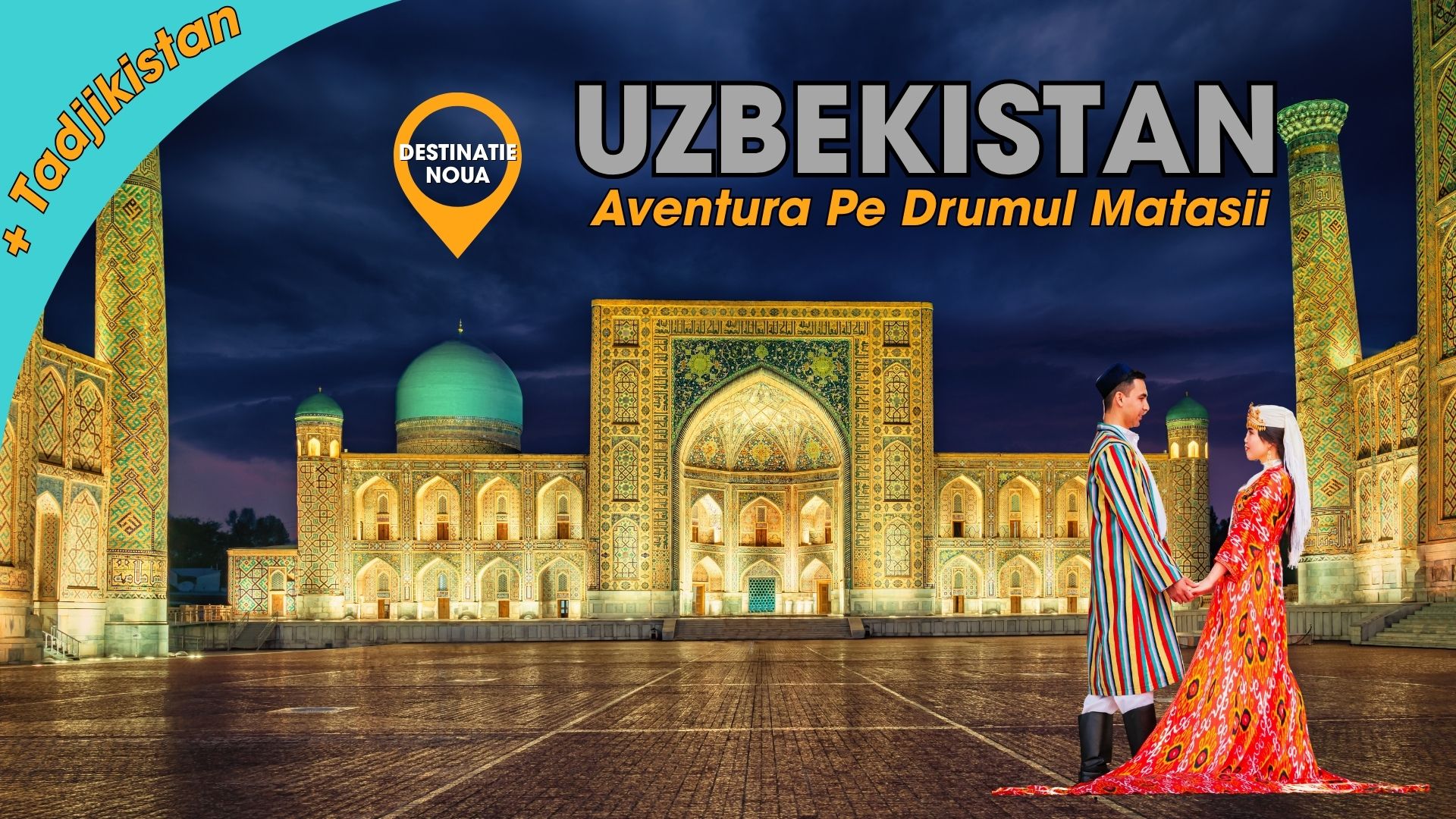Circuit Uzbekistan: Aventura pe Drumul Matasii 16-29 Mai 2026