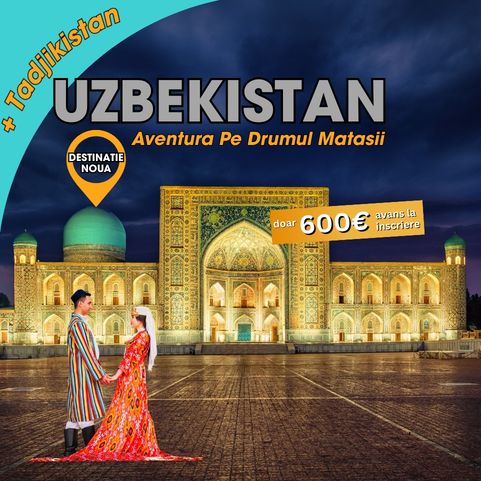 Circuit Uzbekistan: Aventura pe Drumul Matasii 16-29 Mai 2026