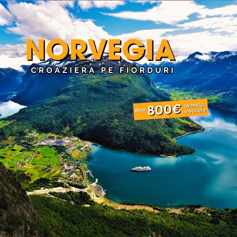 Croaziera NORVEGIA: Magia Fiordurilor 11-21 Iulie 2026