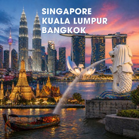Singapore, Kuala Lumpur si Bangkok