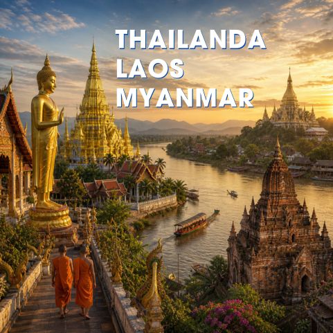 Thailanda, Laos si Myanmar