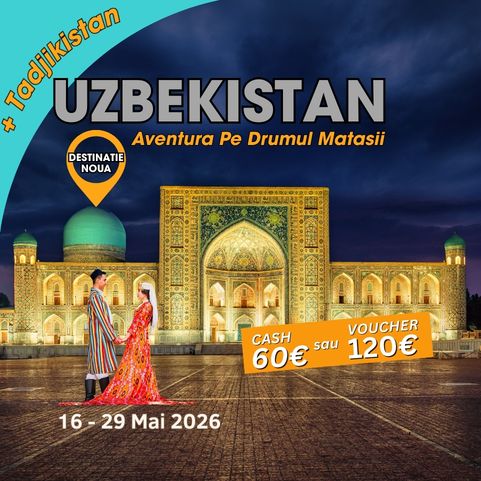 Uzbekistan:16-29 Mai 2026