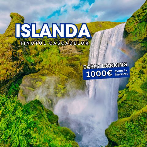 Circuit ISLANDA: Tinutul Cascadelor 21-31 August 2026