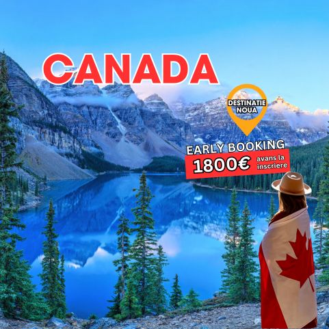 Circuit CANADA: De la Muntii Stancosi la Cascada Niagara 26 Aug - 9 Sep 2026