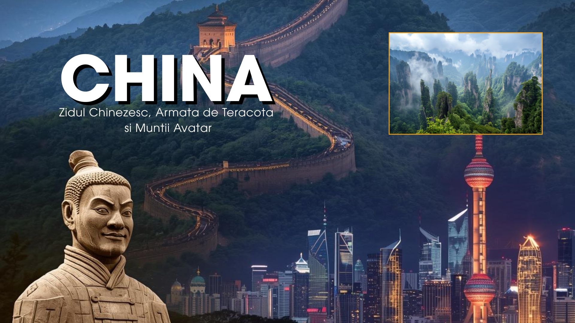 Circuit CHINA: Zidul Chinezesc si Muntii Avatar 26 Mai - 05 Iun 2026