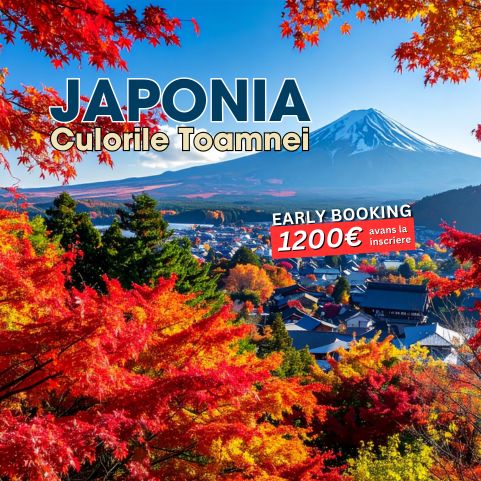 Circuit Japonia: Culorile Toamnei 30 Octombrie - 11 Noiembrie 2026