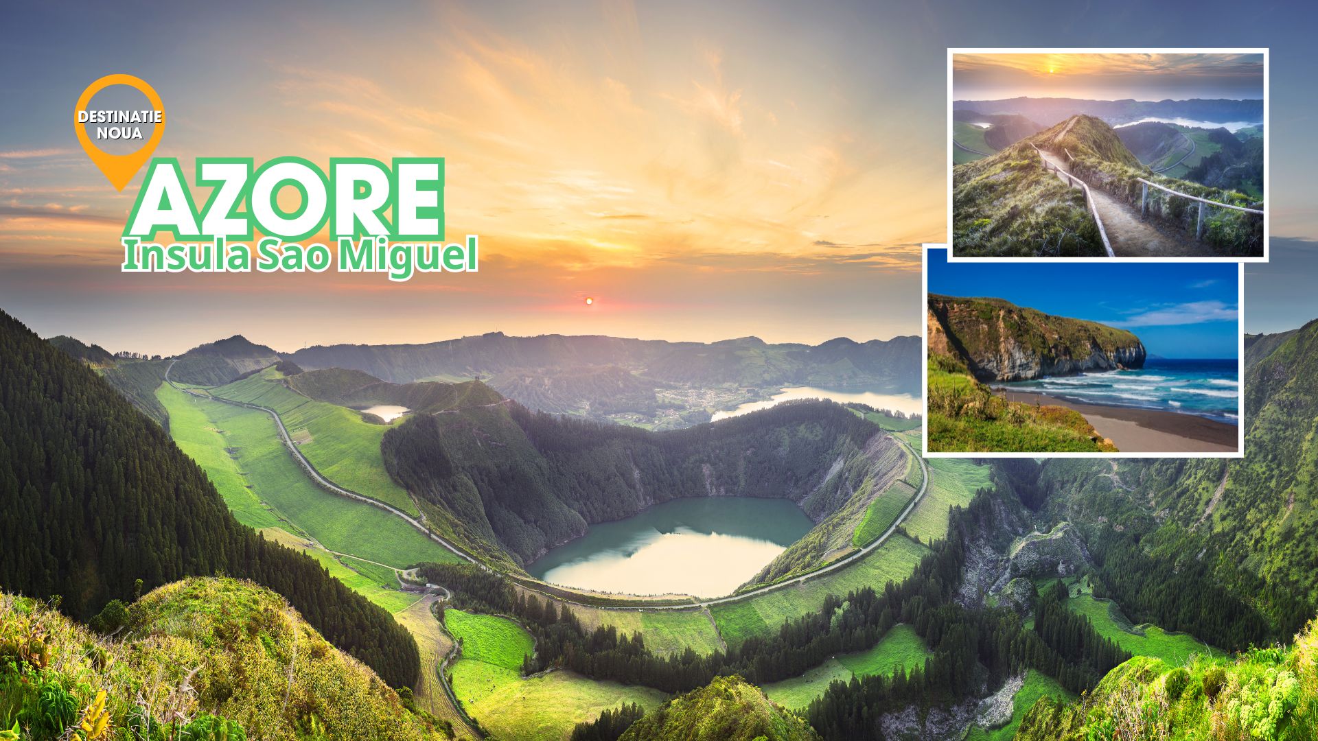 Circuit Azore: Insula Sao Miguel Hawaii-ul Europei 28 August - 05 Septembrie 2026