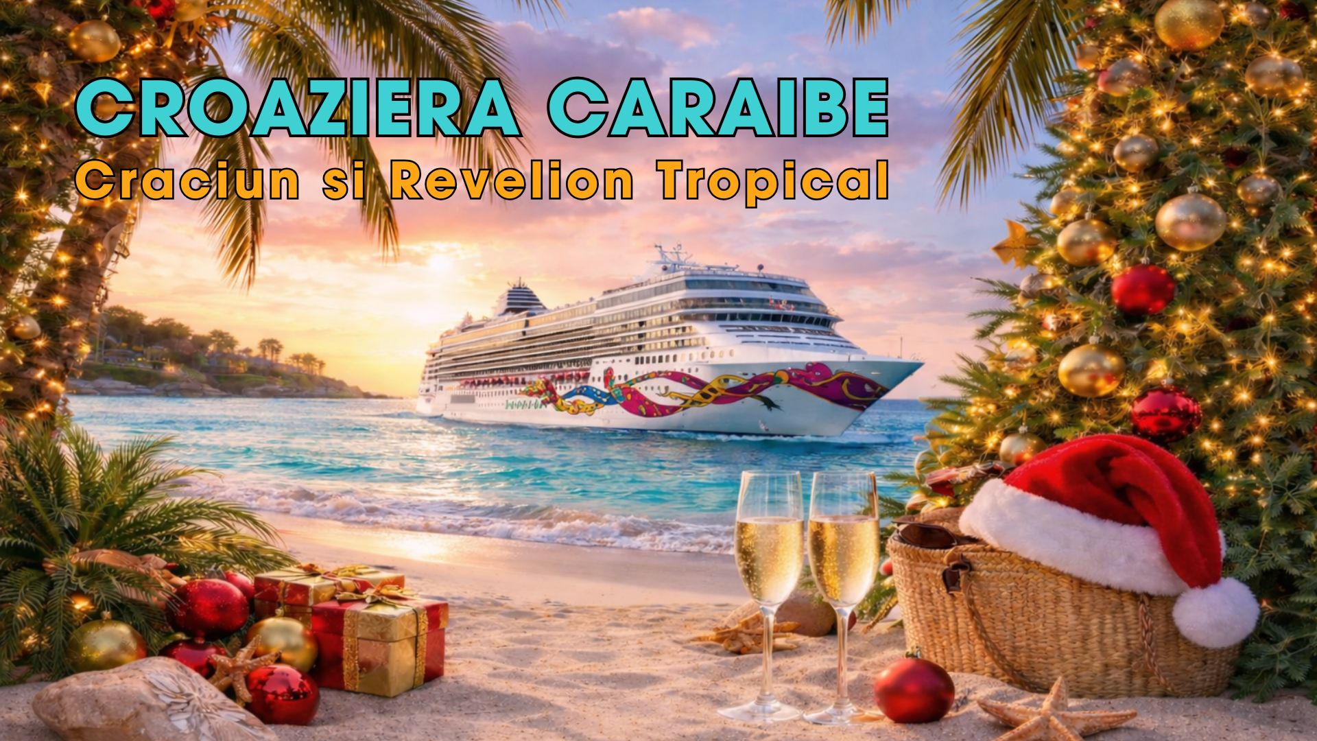 Croaziera CARAIBE: Craciun si Revelion in Paradisul Tropical 21 Decembrie 2026 - 6 Ianuarie 2027