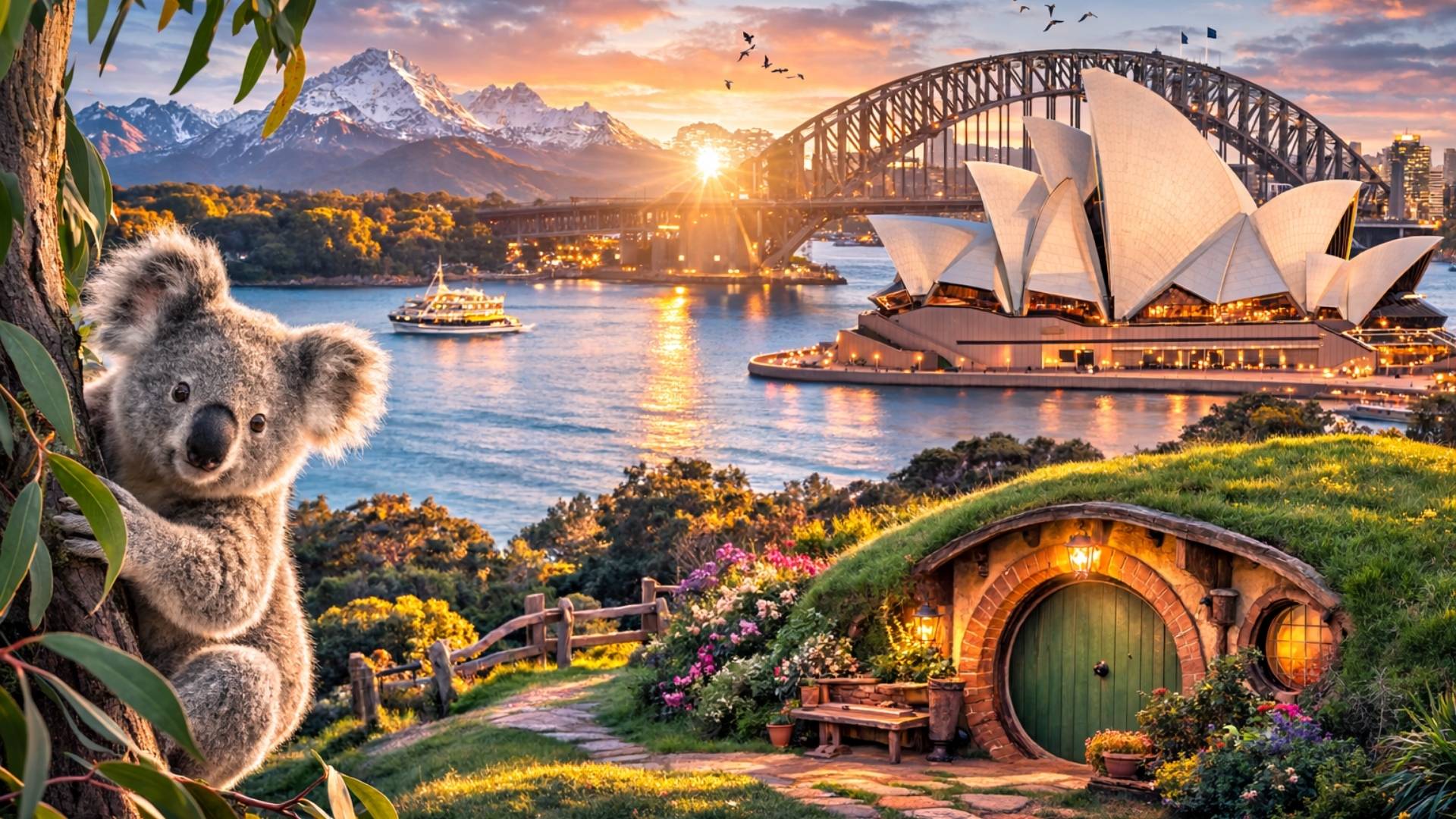 Imagine de prezentare pentru Circuit NOUA ZEELANDA, AUSTRALIA și TASMANIA: Legendele Oceaniei