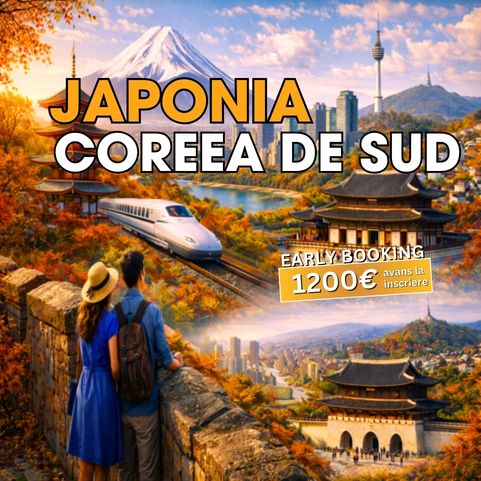 Circuit JAPONIA - COREEA DE SUD: Toamna Asiatica 30 Septembrie - 15 Octombrie 2026