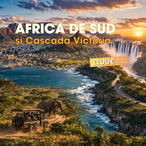 Circuit AFRICA DE SUD si CASCADA VICTORIA 17 Ianuarie - 01 Februarie 2027