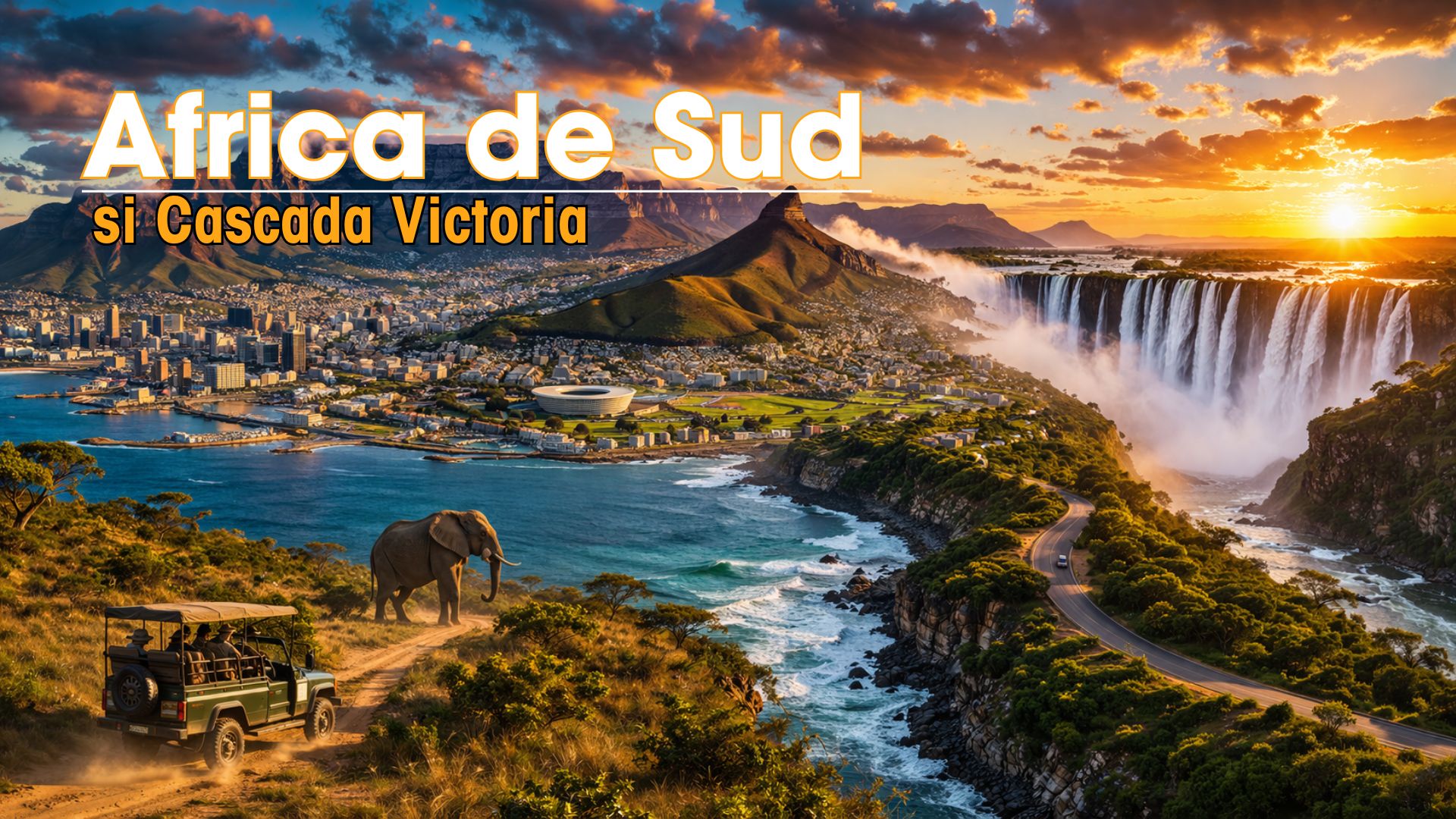 Circuit AFRICA DE SUD si CASCADA VICTORIA 17 Ianuarie - 01 Februarie 2027