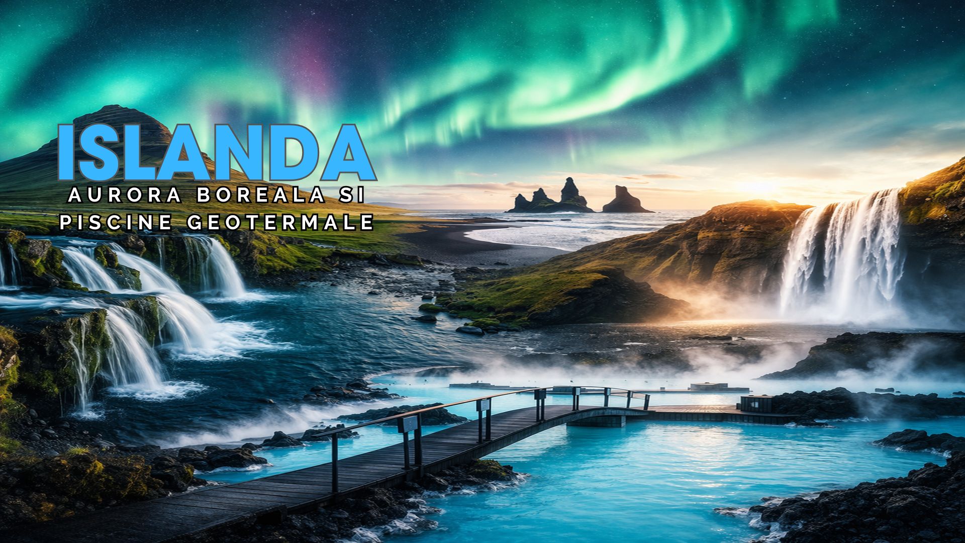 Circuit ISLANDA: Aurora Boreala si piscine Geotermale 25 Octombrie - 01 Noiembrie 2026