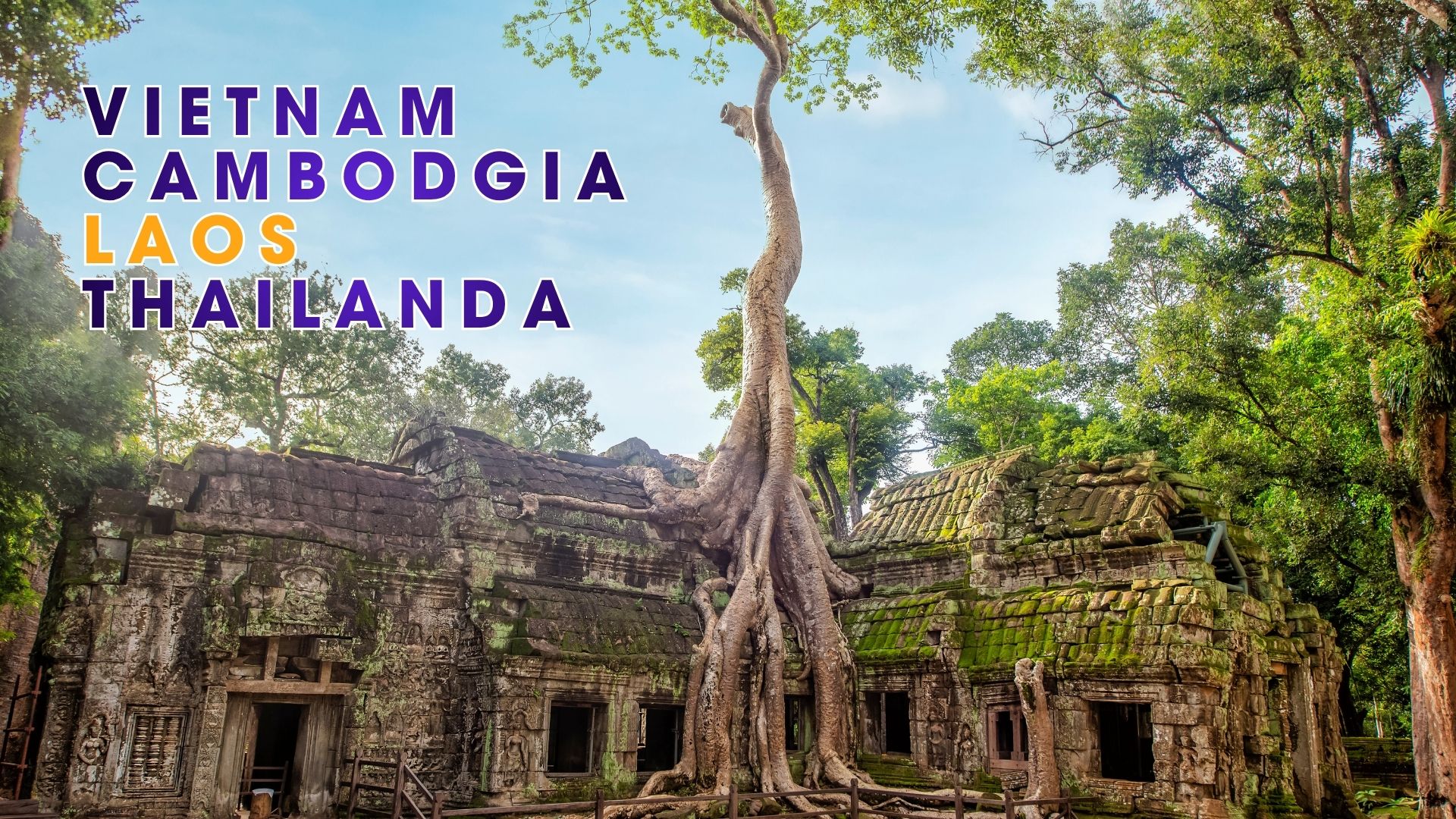 Circuit INDOCHINA: Vietnam, Cambodgia, Laos si Thailanda 03 - 21 Martie 2027