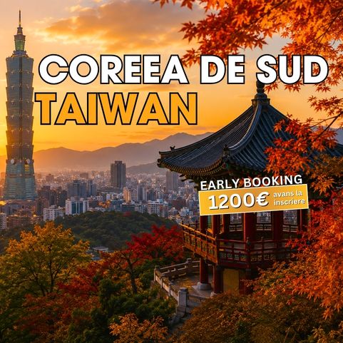 Circuit COREEA DE SUD si TAIWAN: Magie Asiatica 25 Octombrie - 08 Noiembrie 2026