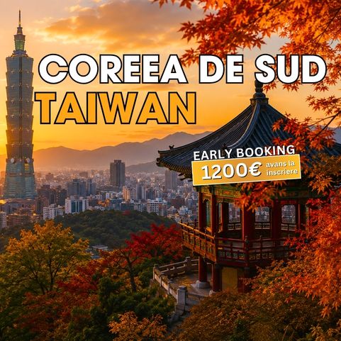 Circuit COREEA DE SUD si TAIWAN: Magie Asiatica 25 Octombrie - 08 Noiembrie 2026