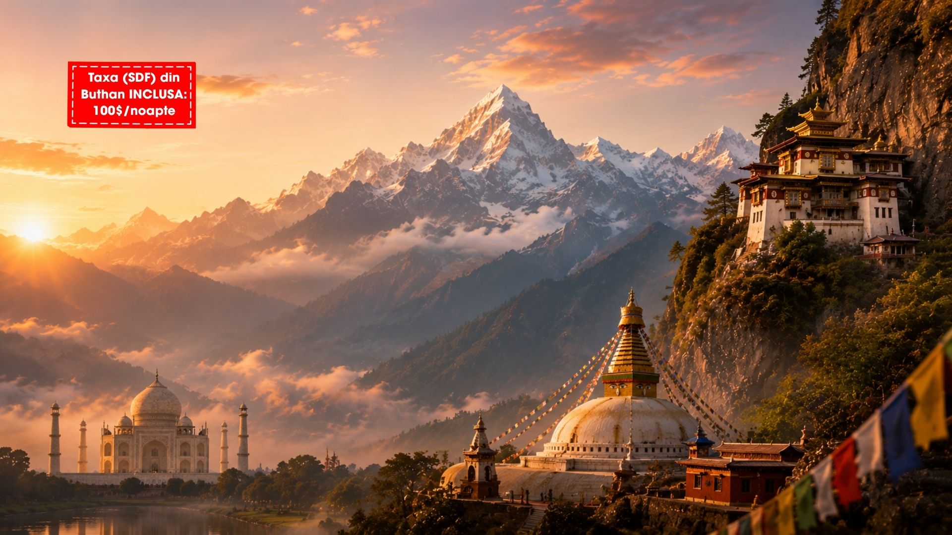 Imagine de prezentare pentru Circuit INDIA, BHUTAN și NEPAL: Circuit pe Tărâmurile Sacre