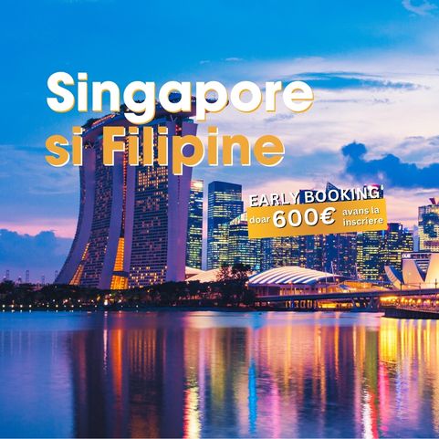 Circuit SINGAPORE si FILIPINE: Aventura Asiatica 14 - 27 Noiembrie 2026