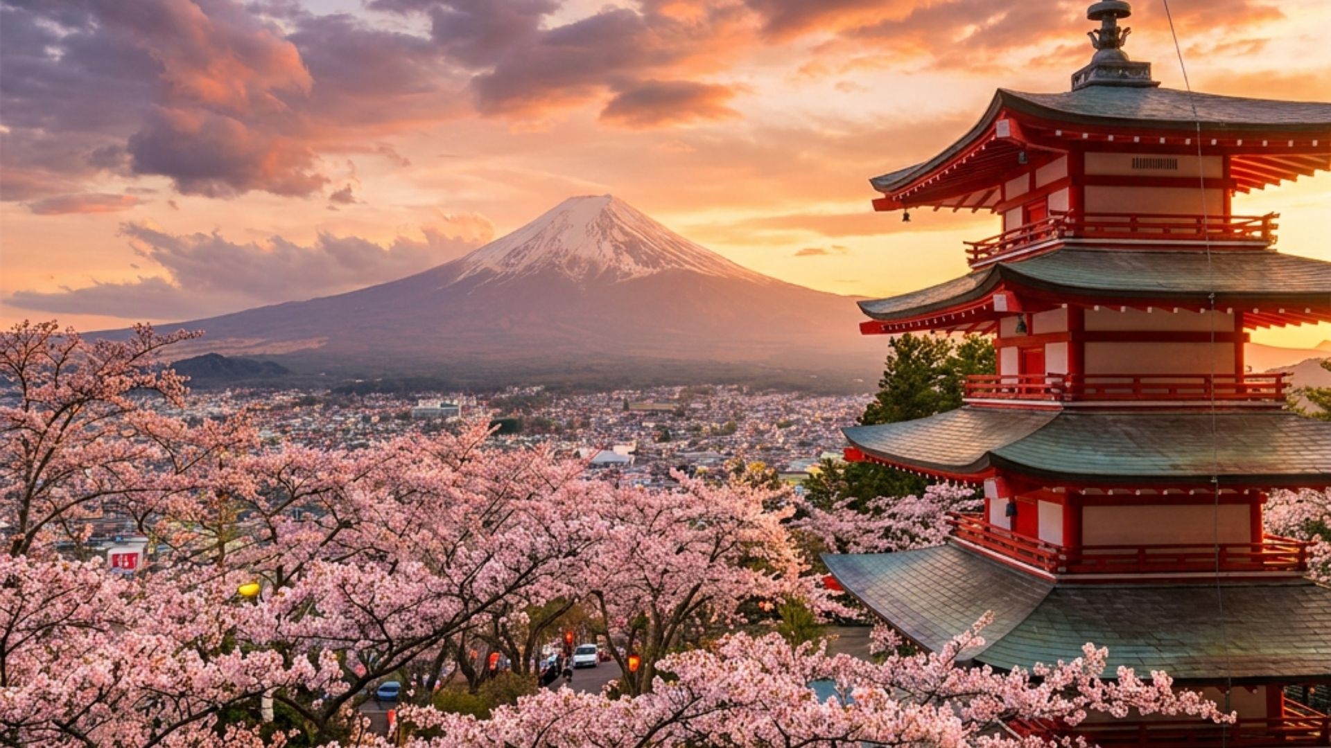 Imagine de prezentare pentru Circuit JAPONIA: Sakura – Simbolul primaverii japoneze