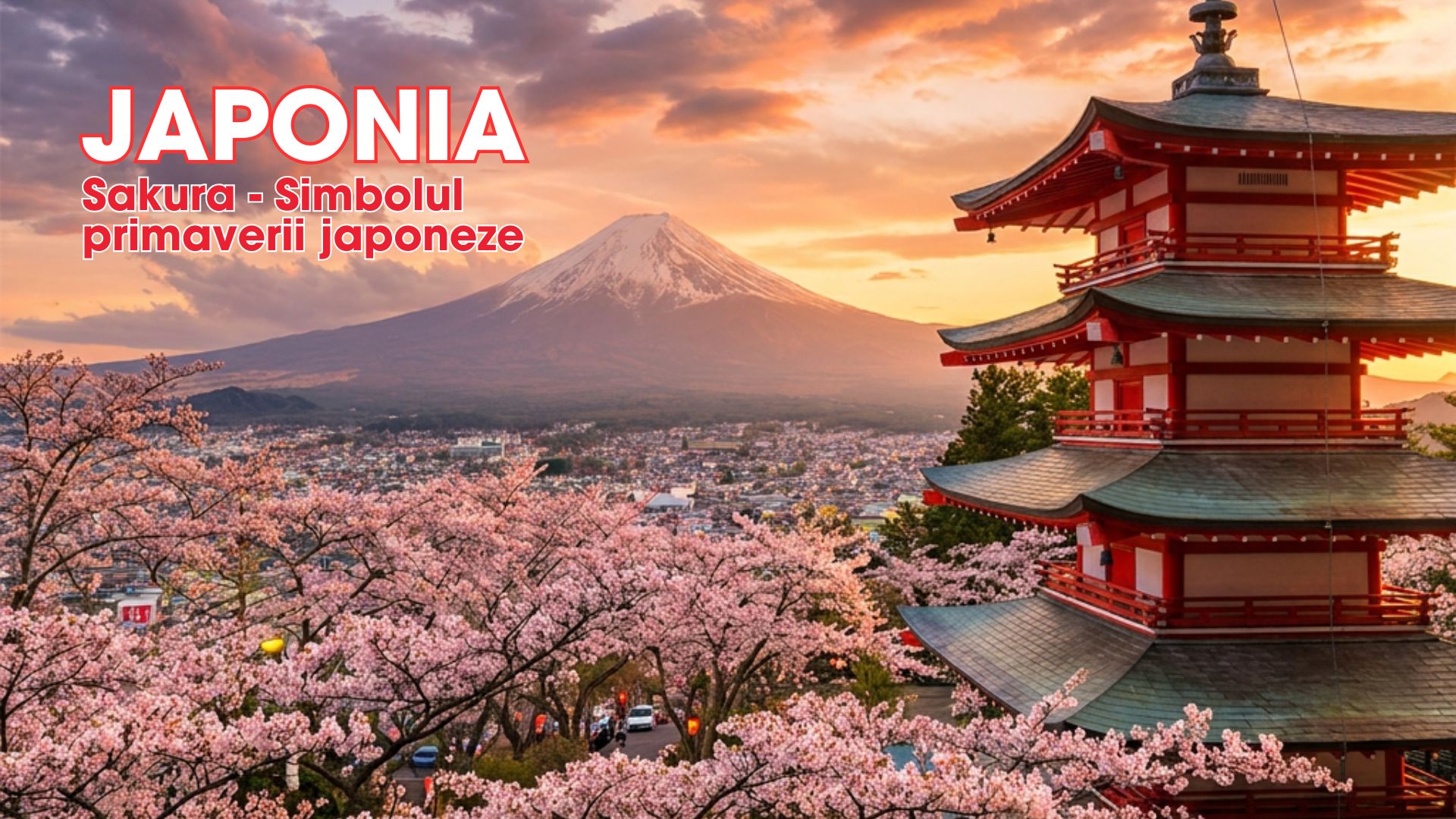 Circuit JAPONIA: Sakura - Simbolul primaverii japoneze 04 - 16 Aprilie 2027