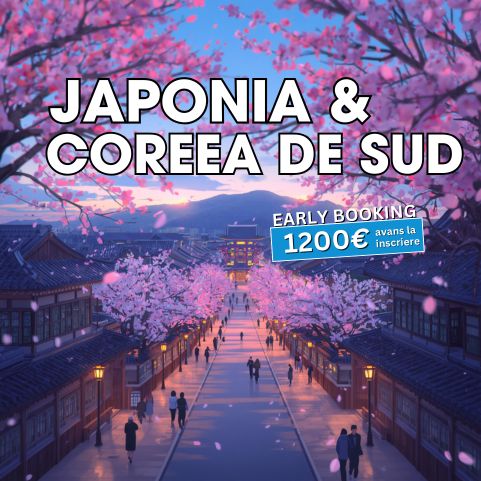 Circuit JAPONIA si COREEA DE SUD: Sub Petale de Sakura 04 Aprilie-18 Aprilie 2027