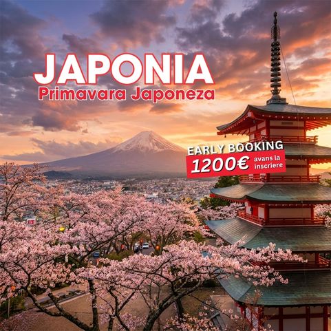 Circuit JAPONIA: Primavara Japoneza 04 - 16 Aprilie 2027