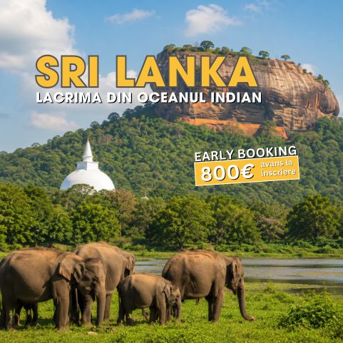Circuit SRI LANKA: Lacrima din Oceanul Indian 17 - 27 Martie 2027