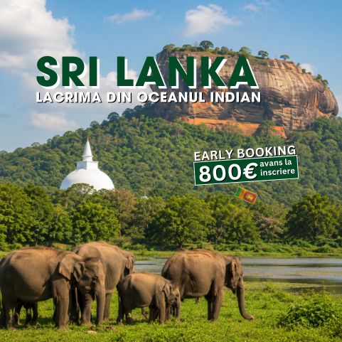 Circuit SRI LANKA: Lacrima din Oceanul Indian 17 - 27 Martie 2027