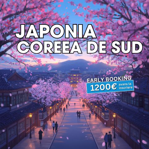Circuit JAPONIA si COREEA DE SUD: Sub Petale de Sakura 04 Aprilie-18 Aprilie 2027