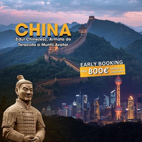 Circuit CHINA: Zidul Chinezesc si Muntii Avatar 30 Martie - 10 Aprilie 2027