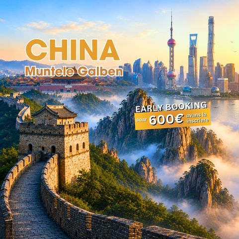 Circuit CHINA: De la Marele Zid la Muntele Galben 15 - 26 Aprilie 2027