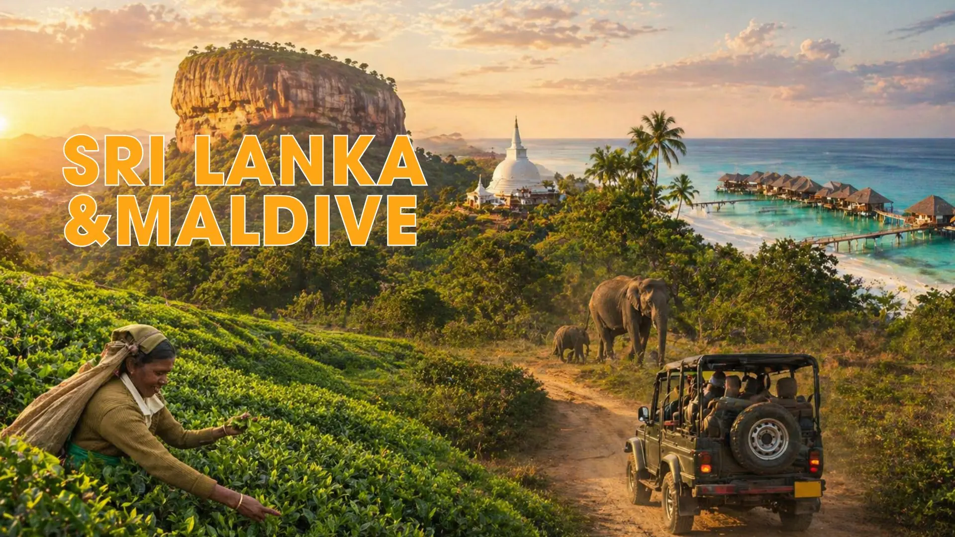 Imagine de prezentare pentru Circuit SRI LANKA & MALDIVE: Traditii sacre și paradis tropical