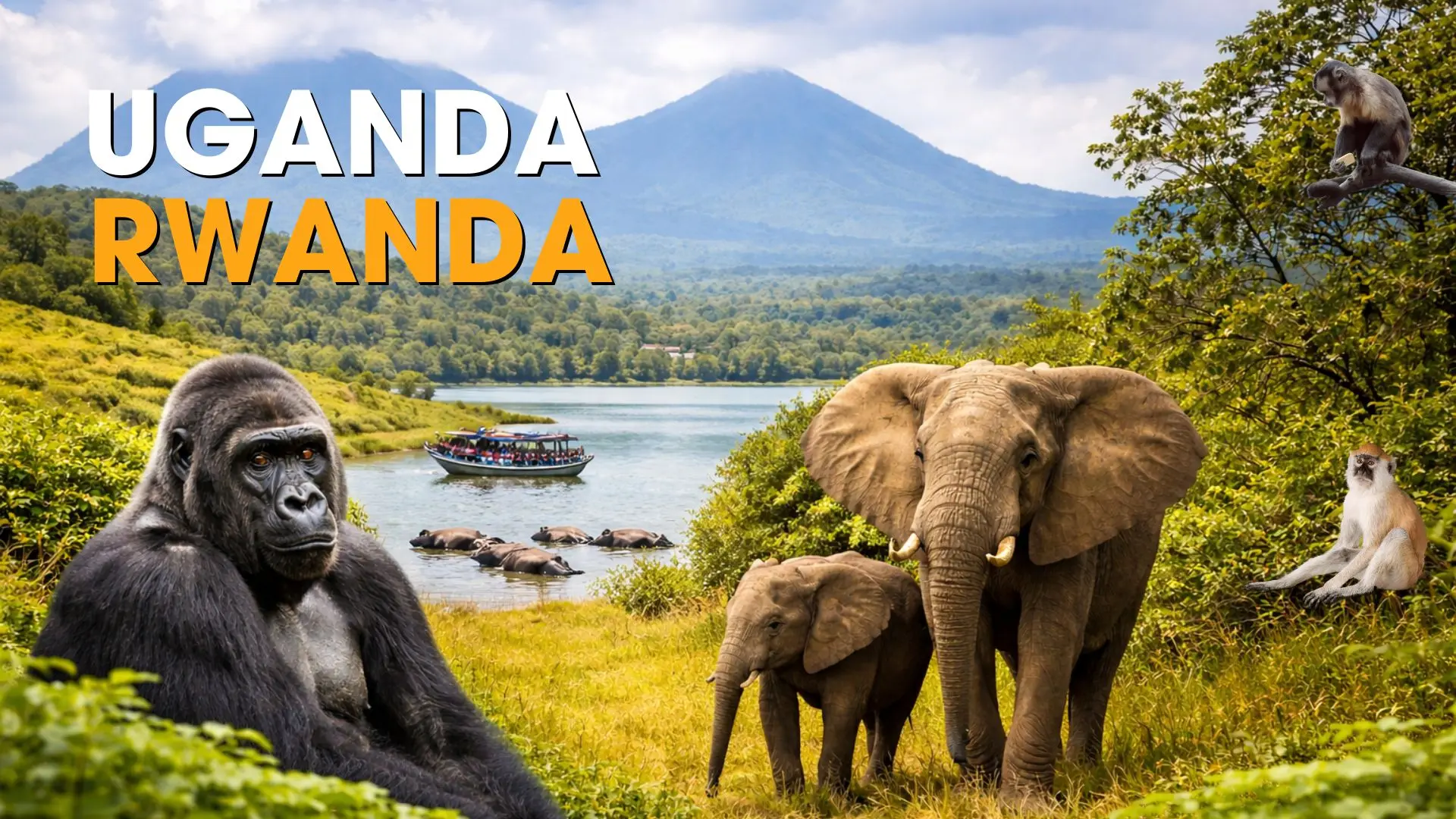 Imagine de prezentare pentru Circuit UGANDA și RWANDA: Aventura în inima Africii de Est
