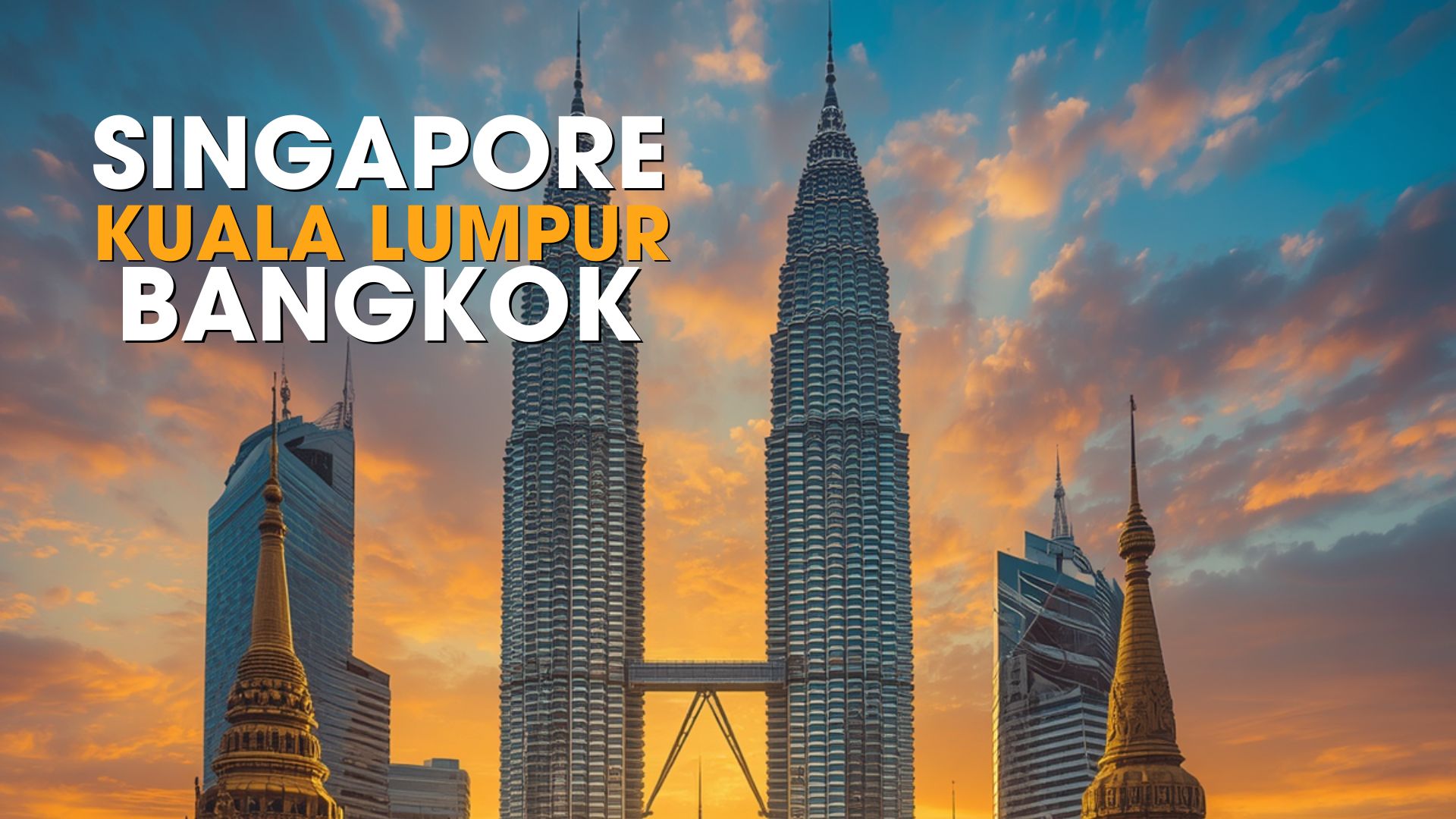 Circuit SINGAPORE, KUALA LUMPUR si BANGKOK: Aventura urbana 19 Noiembrie - 03 Decembrie 2026