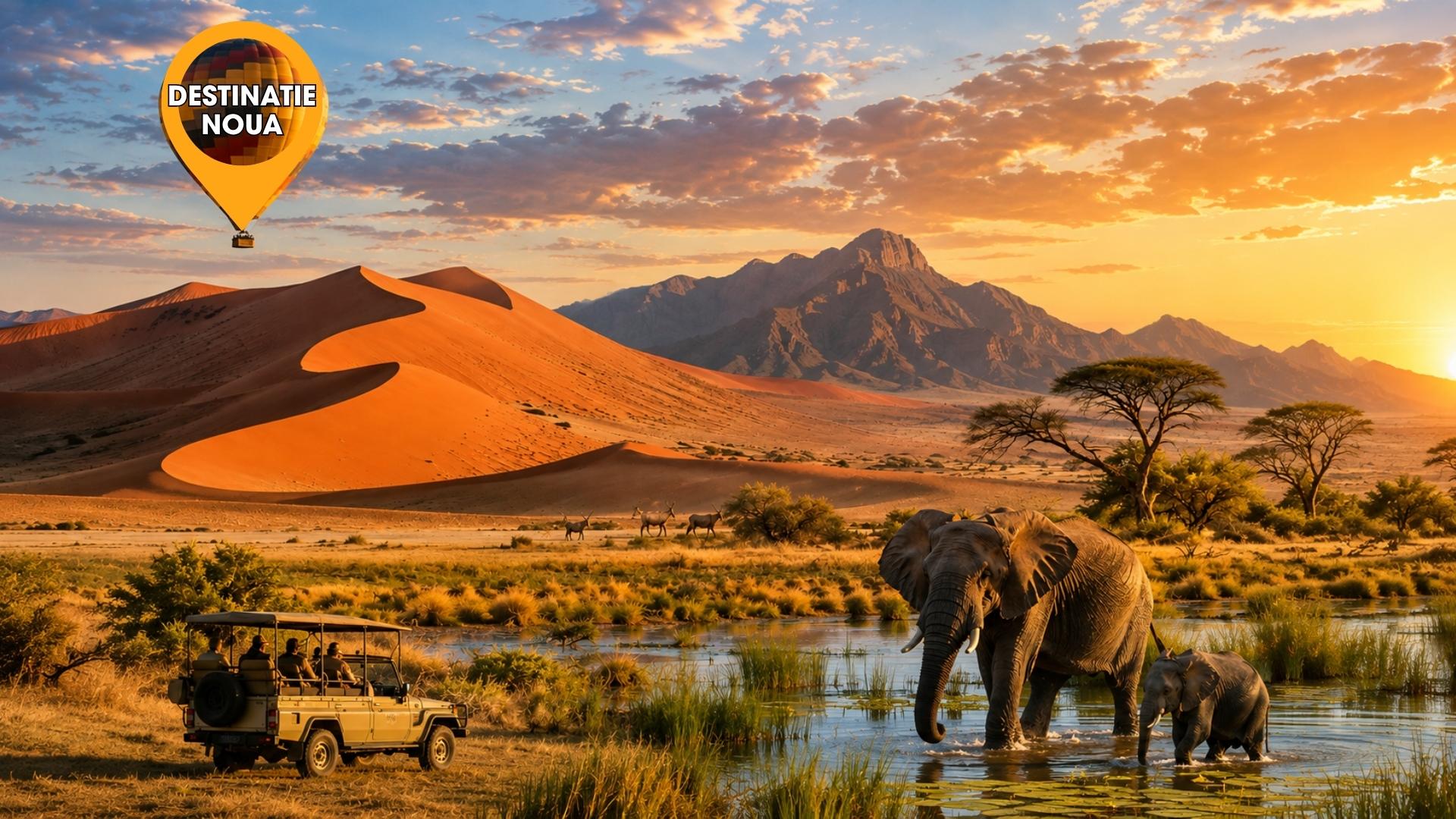 Imagine de prezentare pentru Circuit NAMIBIA și BOTSWANA: Aventura Africana