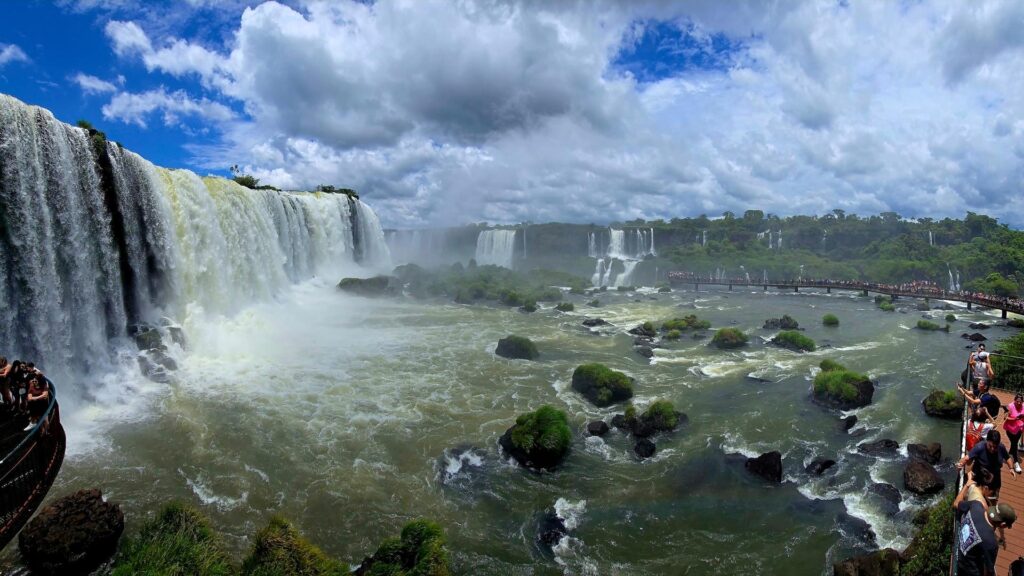 Foz do Iguazu - Cascadele Iguazu - partea braziliana - Rio de Janeiro