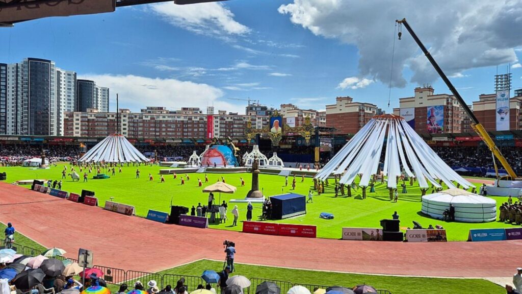 Ulaanbaatar - Festivalul Naadam – Ceremonia de deschidere